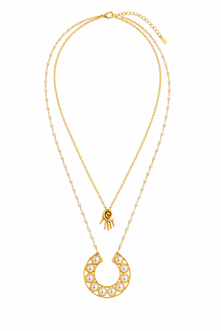 Crescent Love Necklace