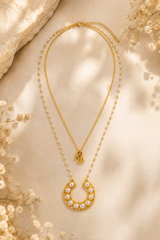 Crescent Love Necklace