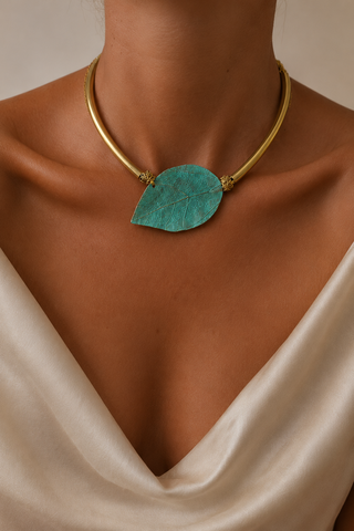 Teal-ful Chaos Necklace