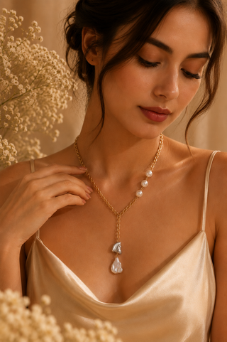 Pearl Balance Necklace
