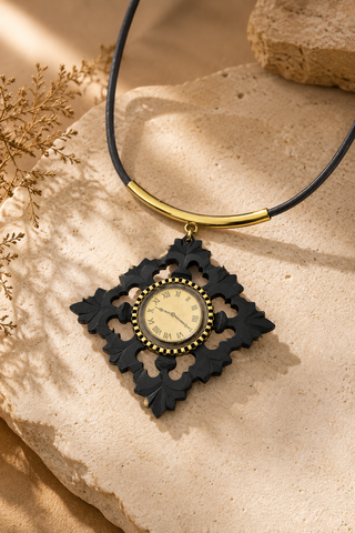 Clocking Compliments Necklace