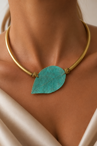 Teal-ful Chaos Necklace