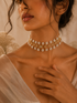 Pearl Choker Cum Hairband