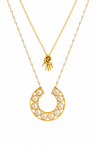 Crescent Love Necklace