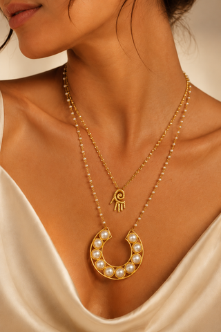Crescent Love Necklace