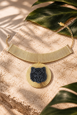 Roar In Gold Necklace
