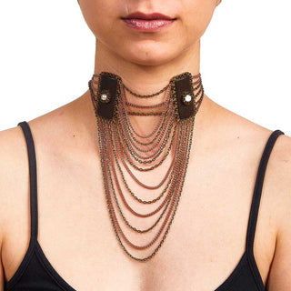 Sawdust Rectangle Choker (RJN1274) image 0