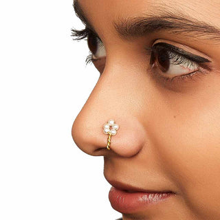 PEARL NOSE RING (RJMNR14) image 1