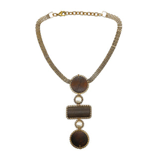 CASCADING GEOMETRIC PENDANT (RJN1140) image 0