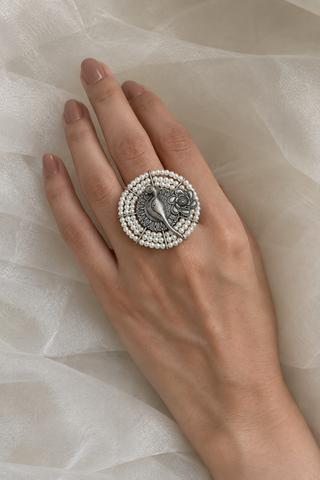 Mor Pearl Statement Ring