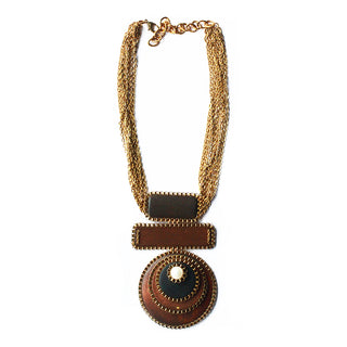 TRIPLE GEOMETRIC NECKLACE (RJN1136) image 0