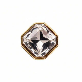 SQUARE CRYSTAL RING (RJR238) image 0