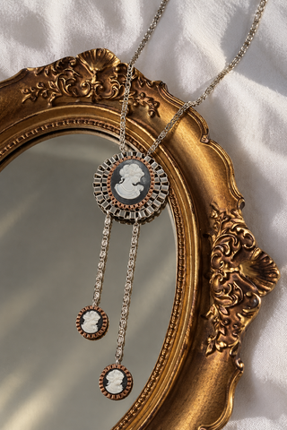 Cameo After Dark Necklace