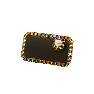 Small Rectangular Wooden Ring (RJR297) image 0
