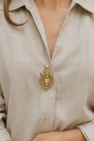 Mor Mahal Brooch