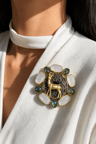 Forest Muse Brooch