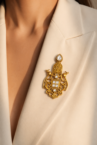 Mor Mahal Brooch