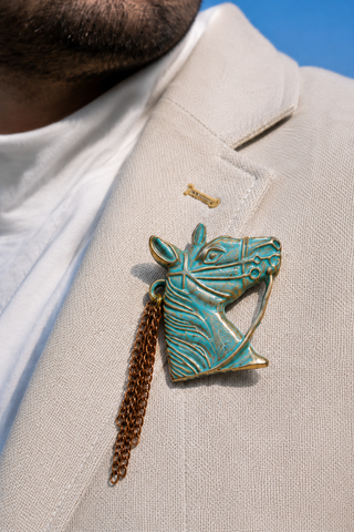 Saddle Up Brooch