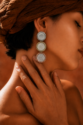 Richa Chadda In Old Money Earrings