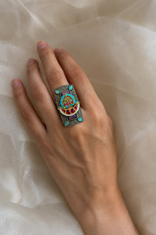 The Festive Frame Ring