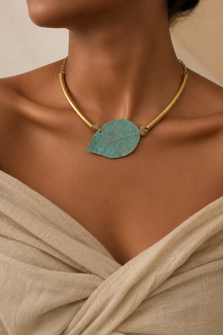Teal-ful Chaos Necklace