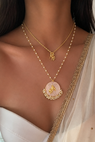 Charmed & Pearled Necklace