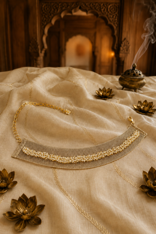 Golden Gupshup Necklace