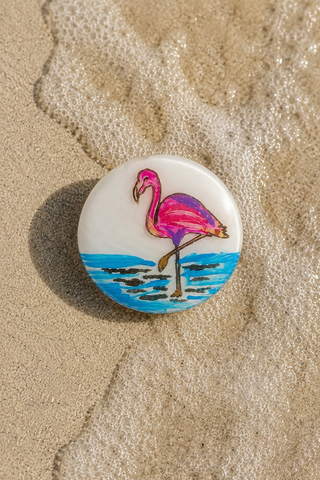 Flamingo LOVE Ring