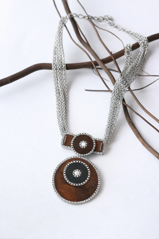 Wooden You Gasp Necklace