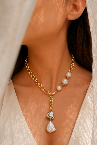 Pearl Balance Necklace
