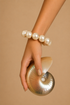 The White Pearl Bracelet