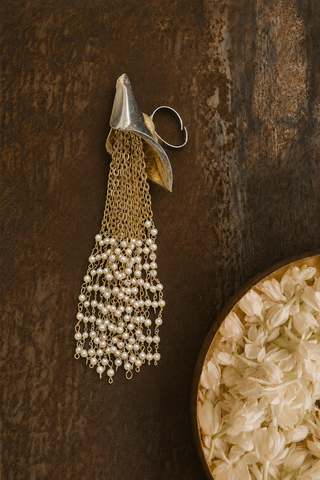 Falling for Pearls Ring