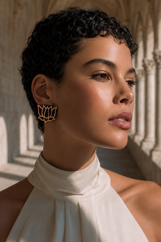 National Flower Earrings