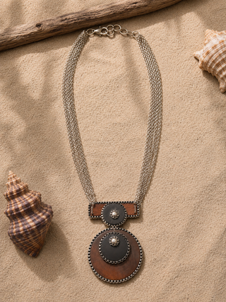 Wooden You Gasp Necklace