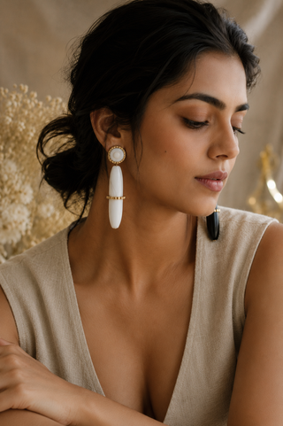 Black & White Earrings
