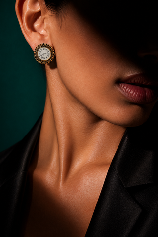 Clocked In Earrings