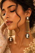 Royal Duo Mesh Earrings