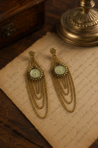 Clocked In Earrings