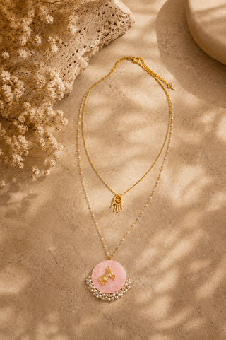 Charmed & Pearled Necklace