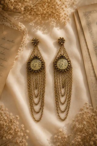 Clocked In Earrings