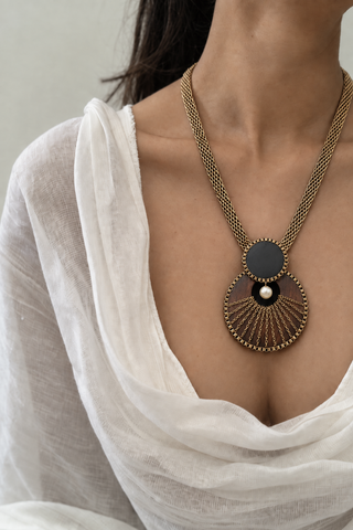 Knock On Wood Necklace