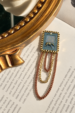 Elephant Whisperer Brooch