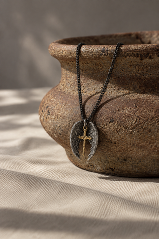 Cross My Wings Necklace