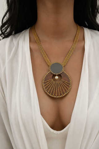 Knock On Wood Necklace