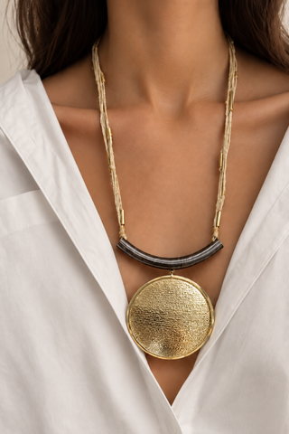 Big Disc Energy Necklace