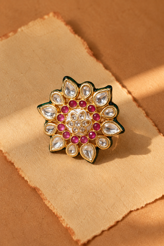 Gulabi Bloom Ring