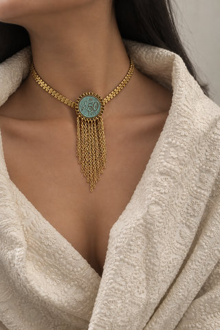 Teal the Show Necklace