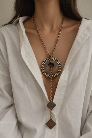 Wooden Hangover Necklace