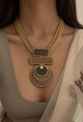 Wooden You Stare Necklace