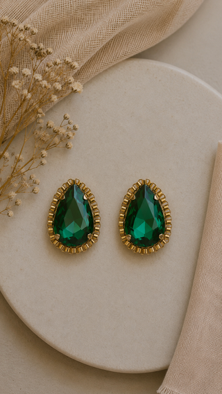 Neha Shetty In Crystal Clear Intension Earrings